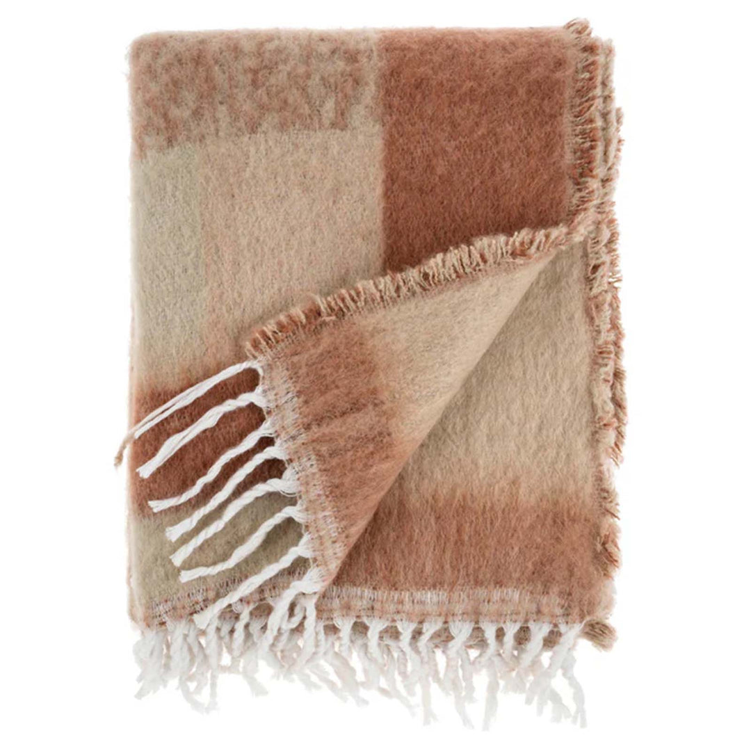 Dusty Rose Throw