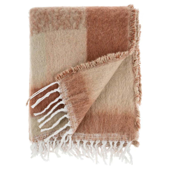 Dusty Rose Throw