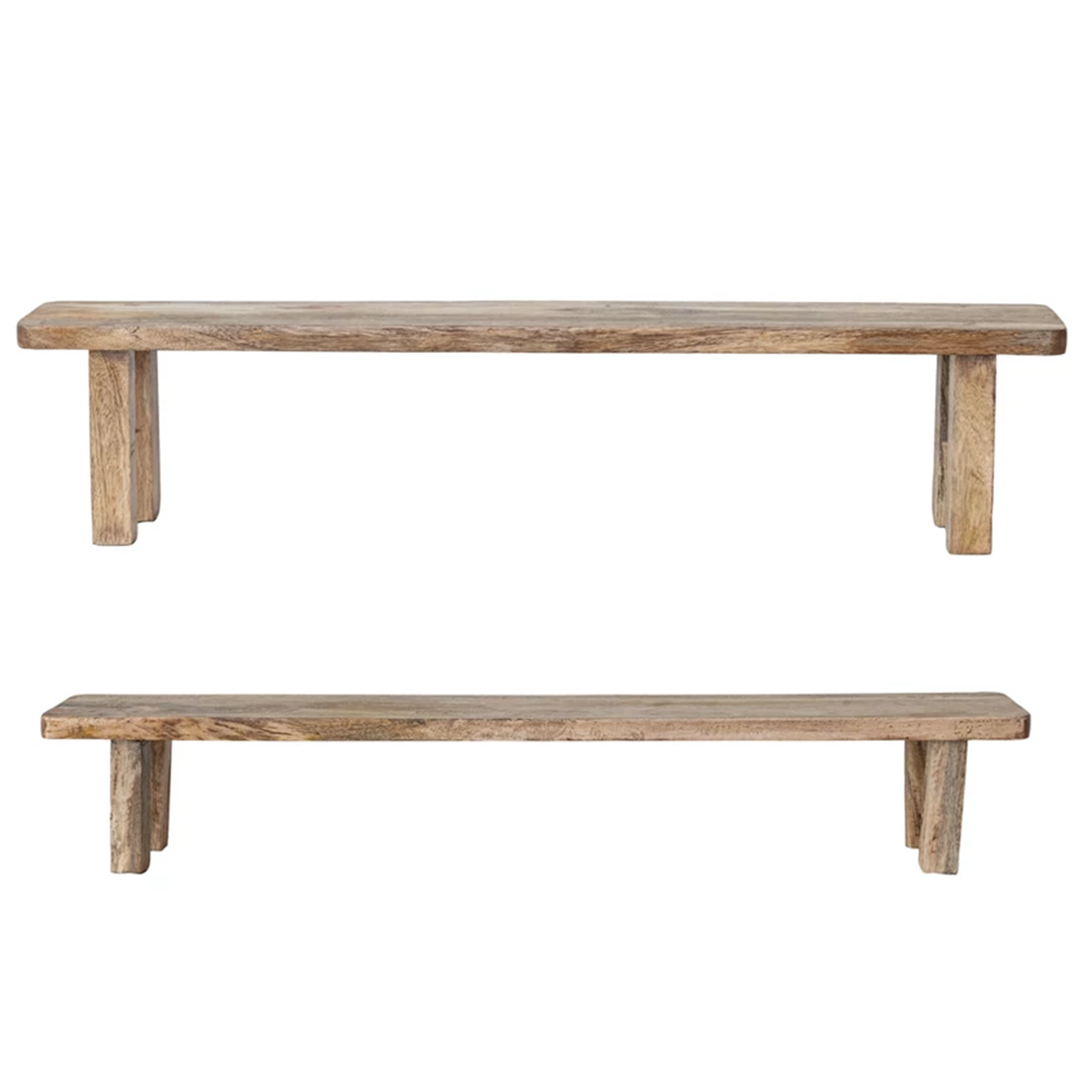 Mango Wood Nesting Pedestal
