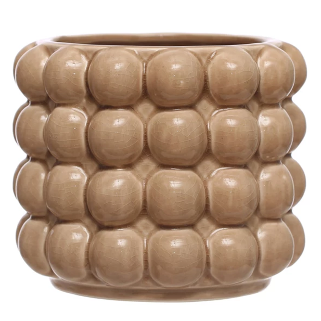 4" Stoneware Planter