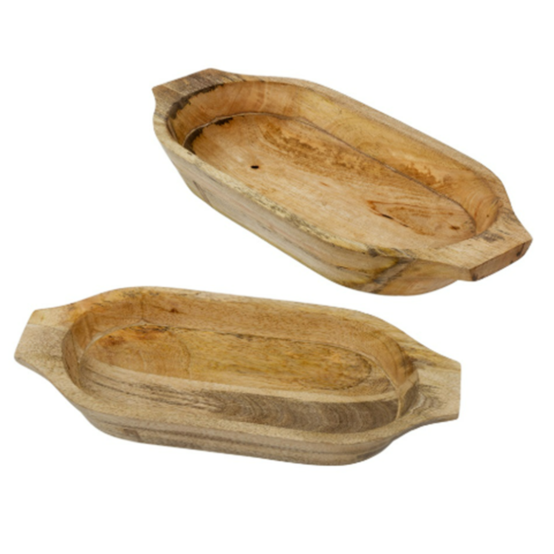 Wooden Dough Bowl