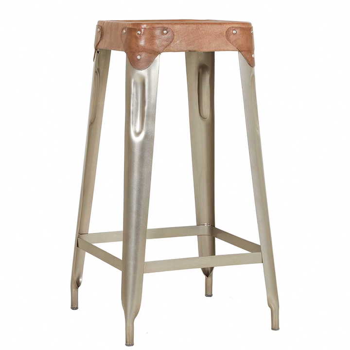 Bristol Leather Counter Stool