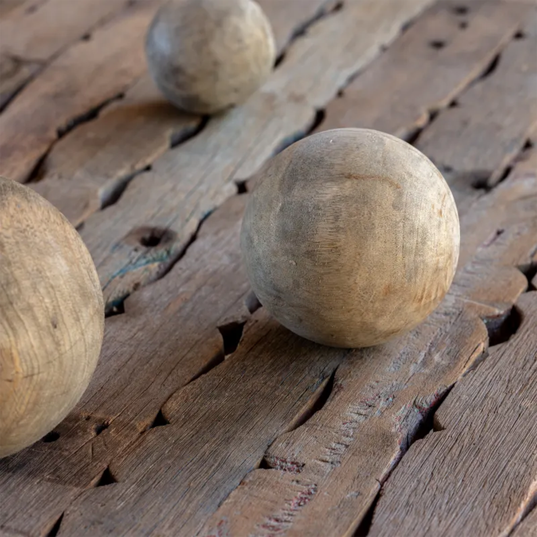 Wood Sphere, Medium