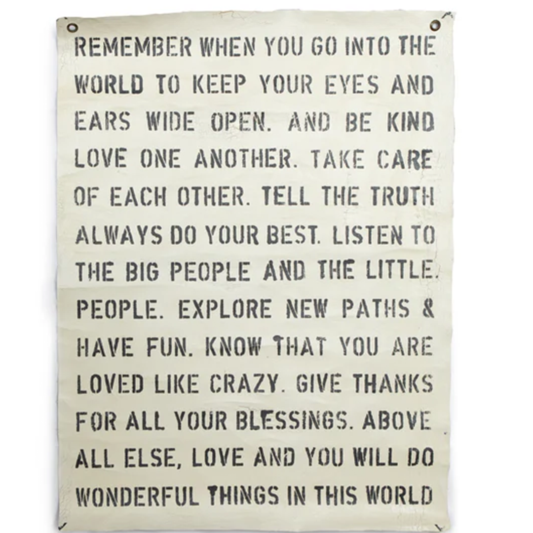 Remember When Wall Hanging