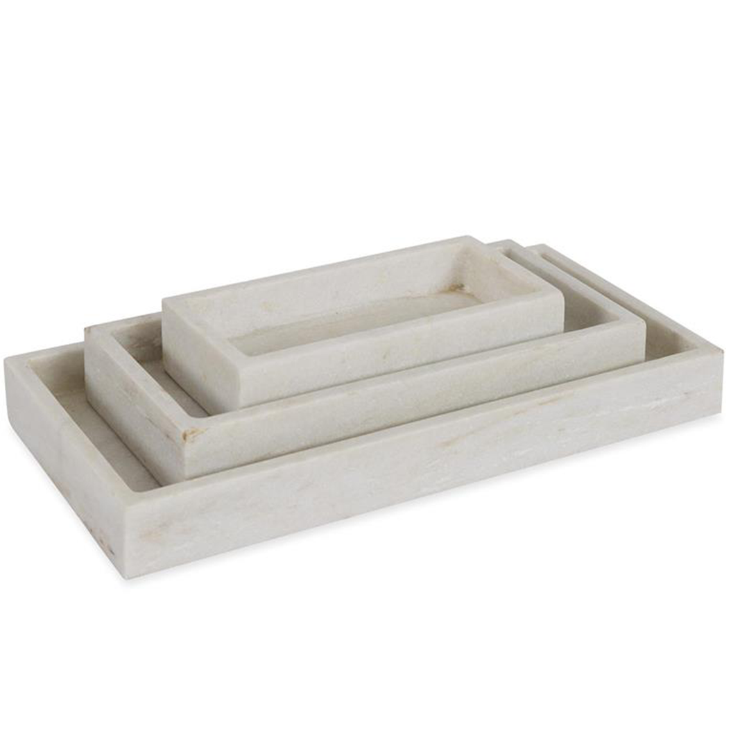 White Marble Tray