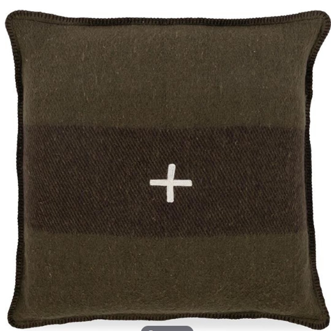 28" x 28" Swiss Army Pillow Cover