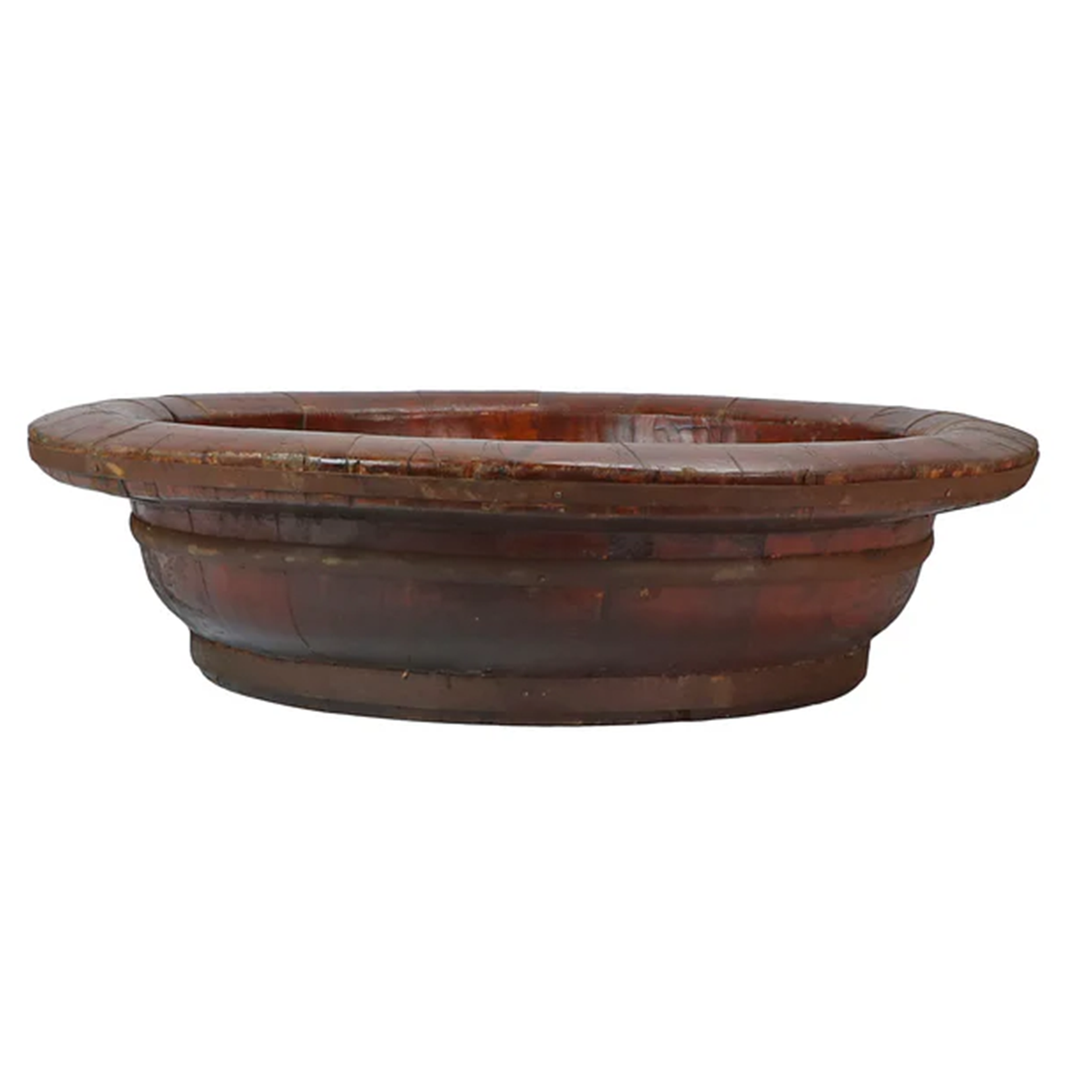 Wood Wash Basin