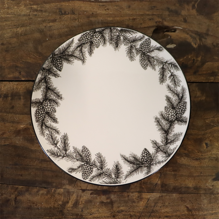 10" Pine Cone Plate