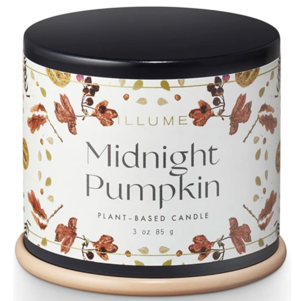 Vanity Tin Candle - Midnight Pumpkin
