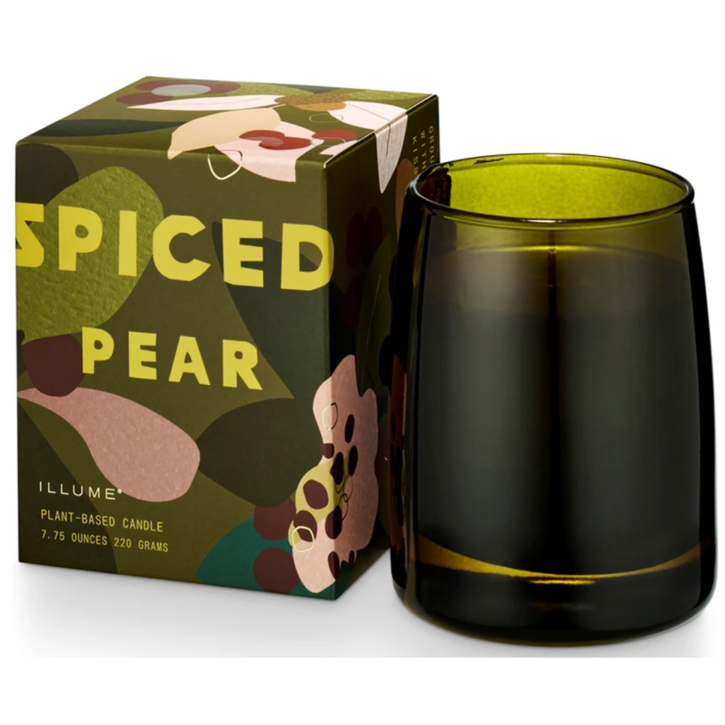 Glass Candle - Spiced Pear
