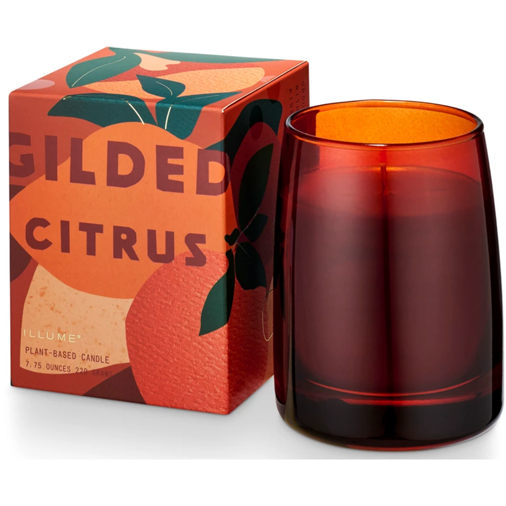 Glass Candle - Gilded Citrus