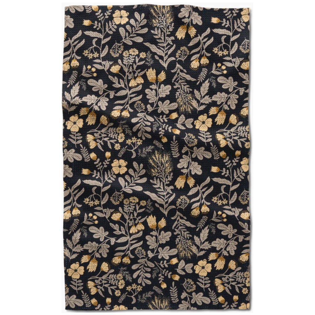 Woodland Wildflowers Tea Towel