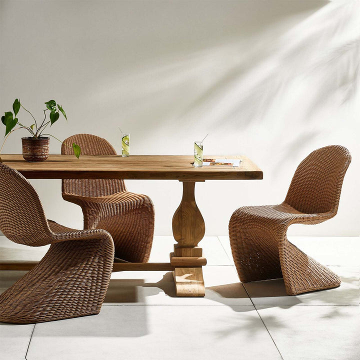 Novell 111" Outdoor Dining Table