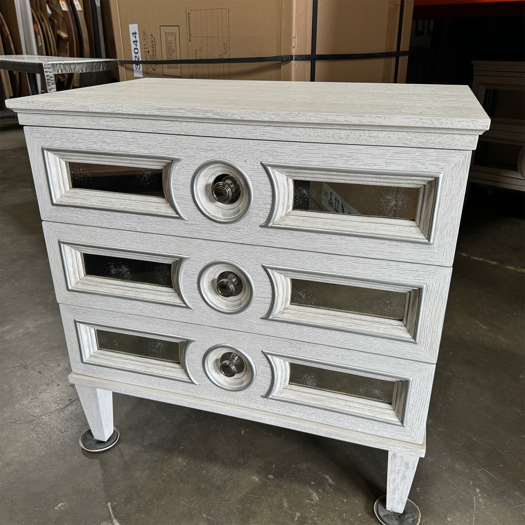 Allure 3 Drawer Nightstand