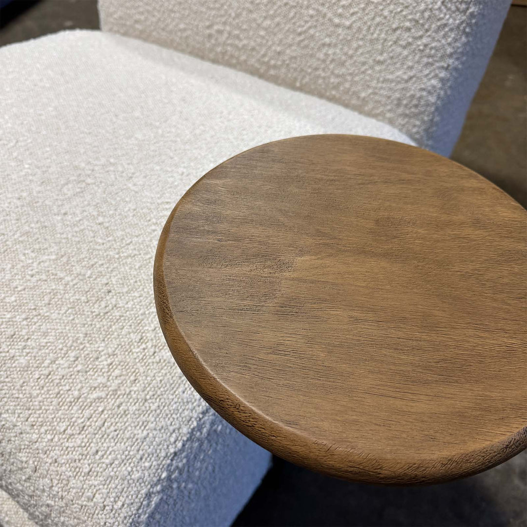 Bronwyn Swivel Chair w/ Side Table