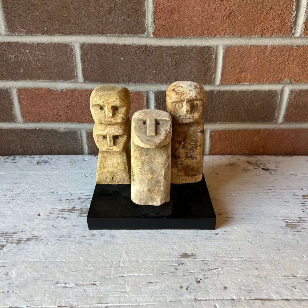 Carved Stone Heads