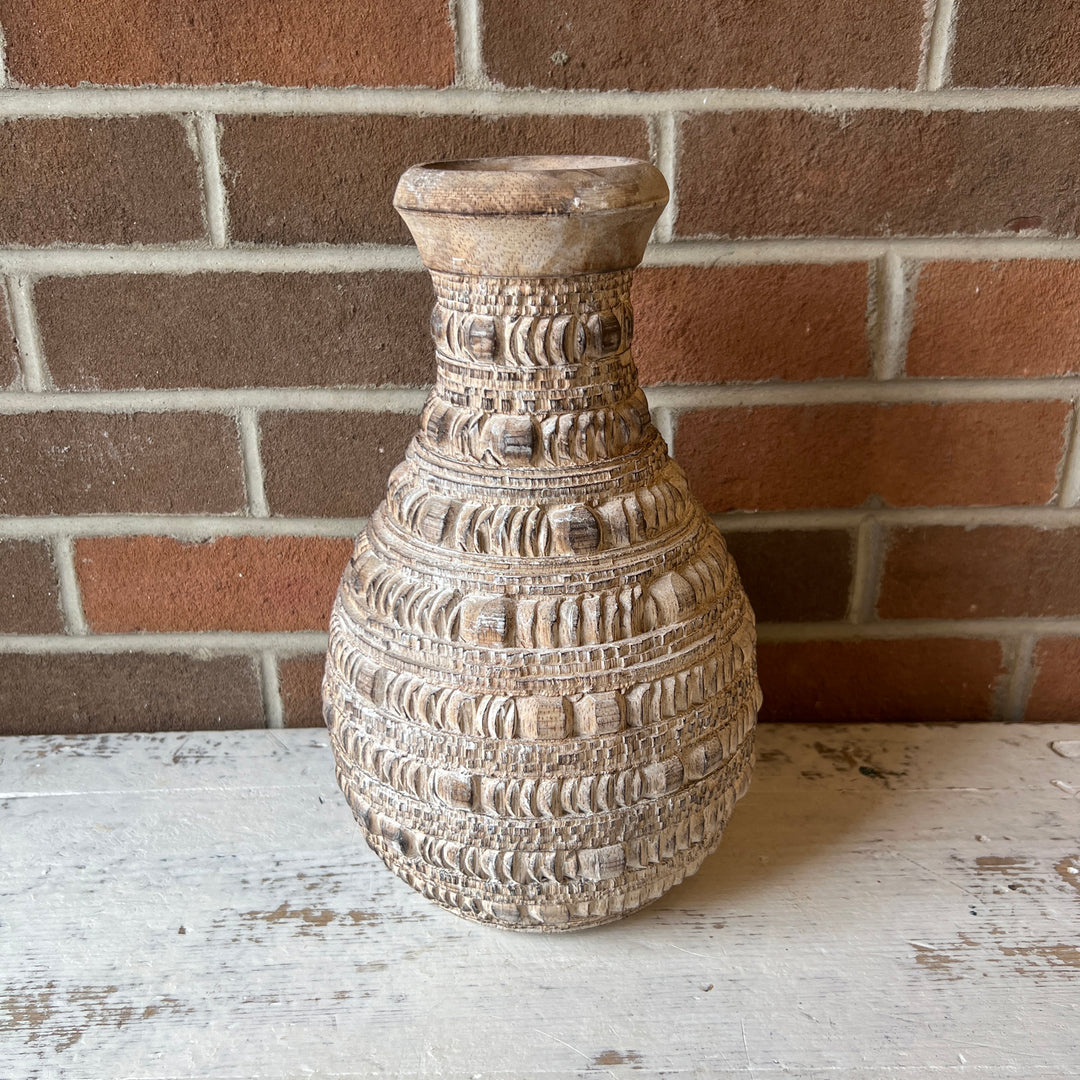 Wooden Vase