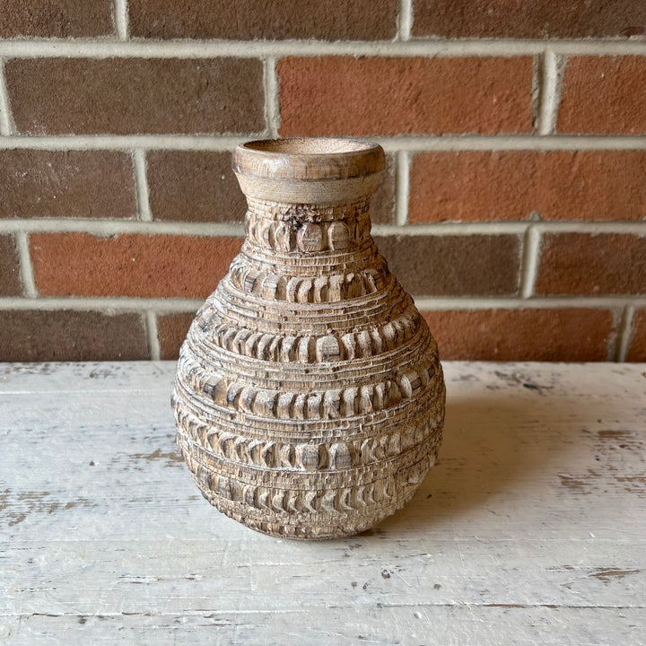 Wooden Vase