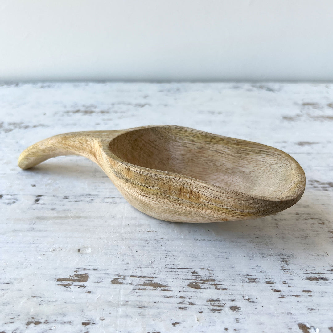 Acacia Wood Scoop