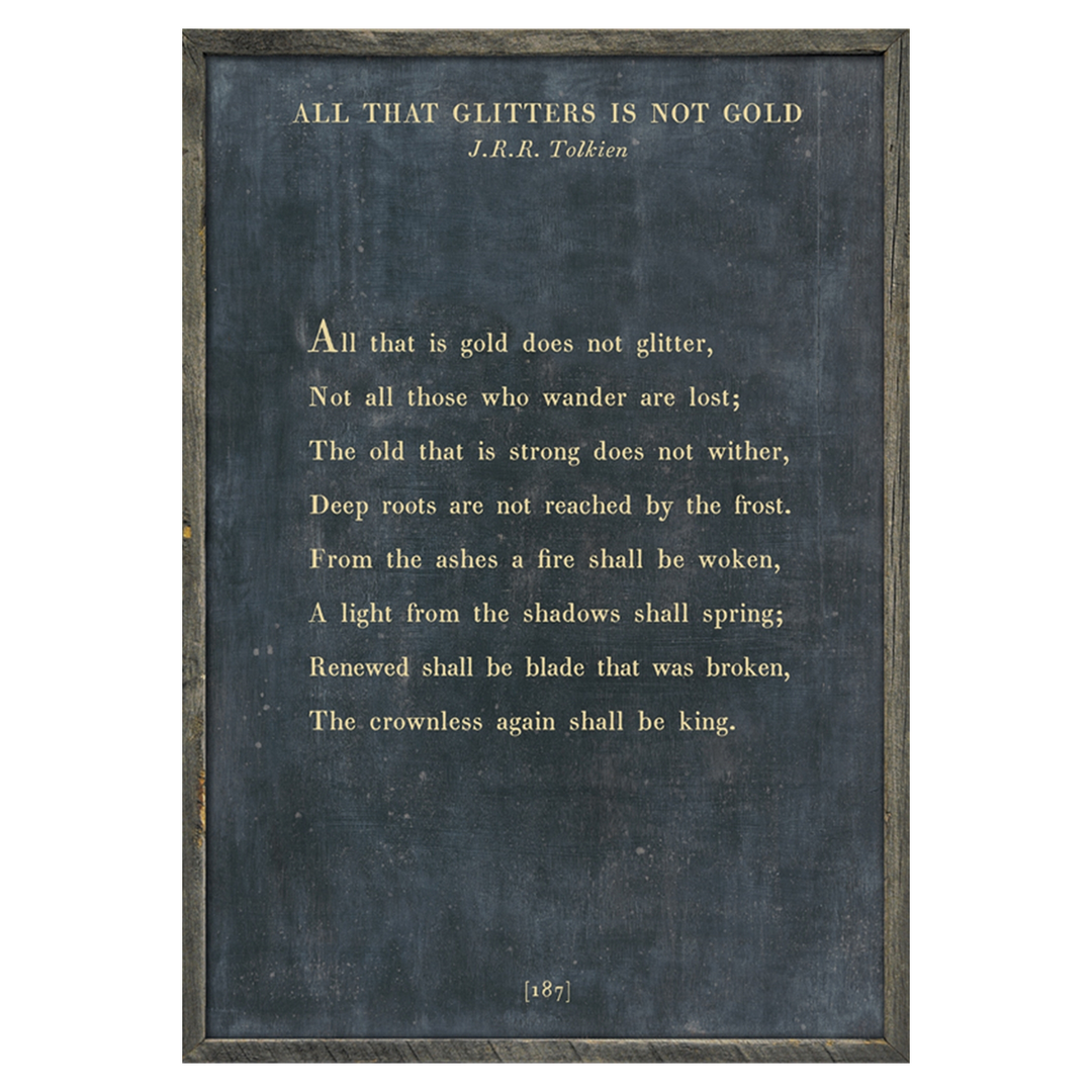 All That Glitters Book Print