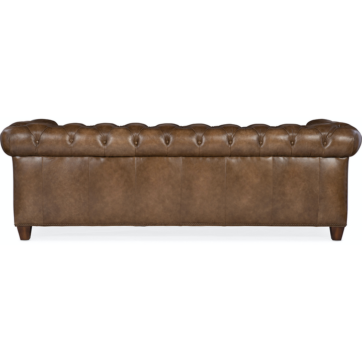 Beaumar 94" Leather Sofa
