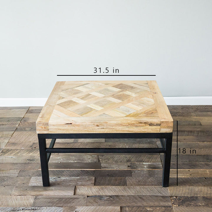 Elon 32" Coffee Table - Light