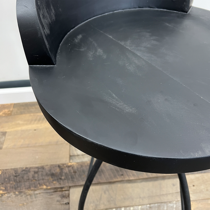 Lolli Swivel Stool - Black