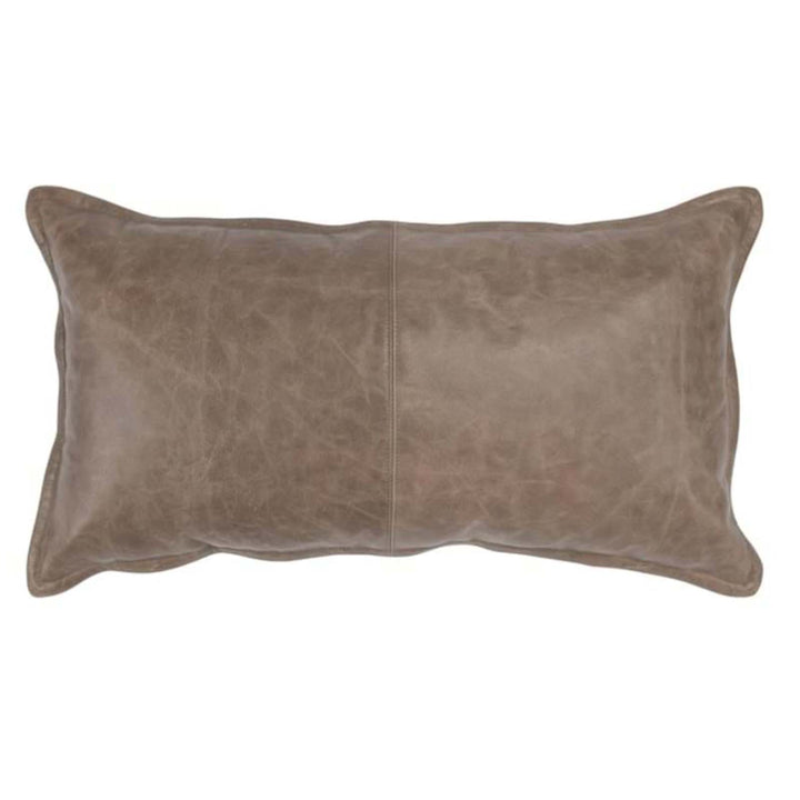 14" x 26" Leather Pillow